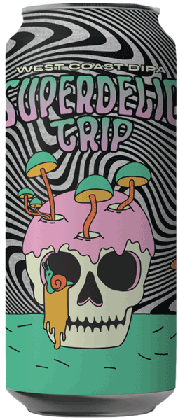 Strange Brew Superdelic Trip West Coast Dipa 440ml